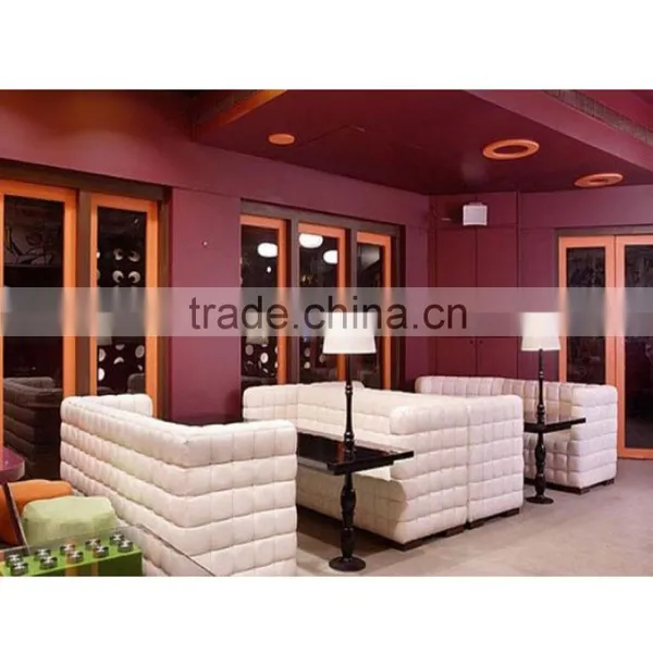 2 Person Seating Booth Table and Chair for Coffee Shop YR7026 photo-5