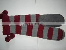 Long Knitting Slipper Socks