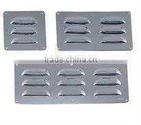 304 Stainless Steel Stamped Louvered Vent
