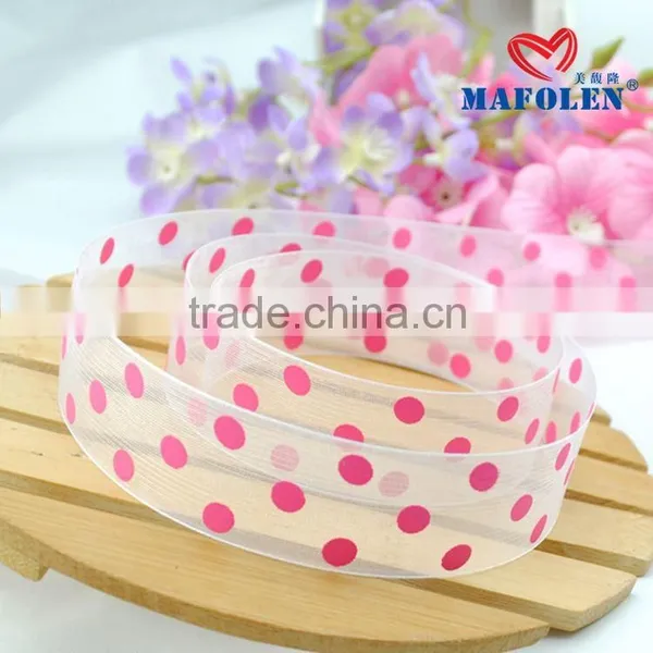 Fashion Printed Necklace Organza Ribbon for Sale photo-4