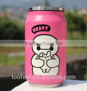 260ml Cold Water Bottle,screwd Loop Lid Single Wall Stainless Steel Mug,customized Drinking Bottle photo-4