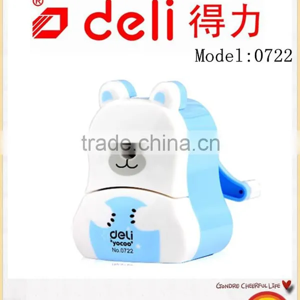 Wholesale Best Children Gift Polar Bear Pencil Sharpenner With Rotary Handle Product Model 0722