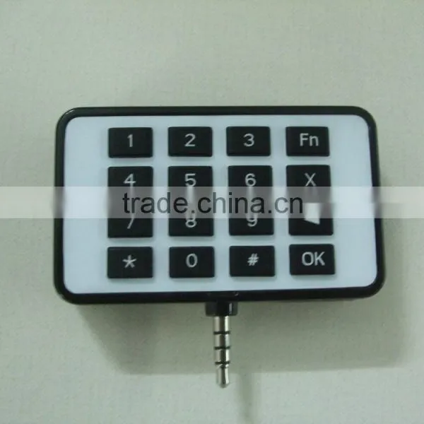 EMV Magnetic Smart Card Reader Mobile Magnetic Card Reader With 3.5mm Audio Jack photo-2