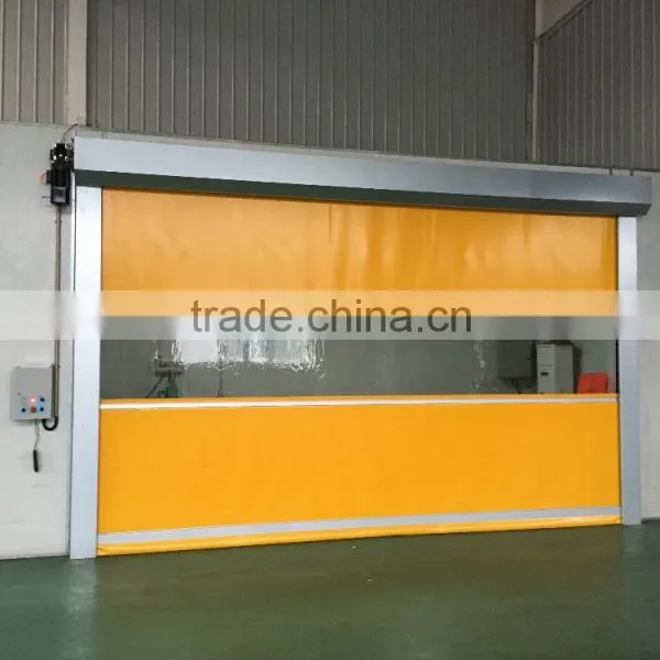 High Speed Door Type and High-density Polyester Fiber and Aluminum Door Material Fast Door photo-2