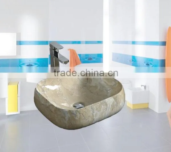 Customed Handmade Bathroom Design White Italian Sinks photo-2