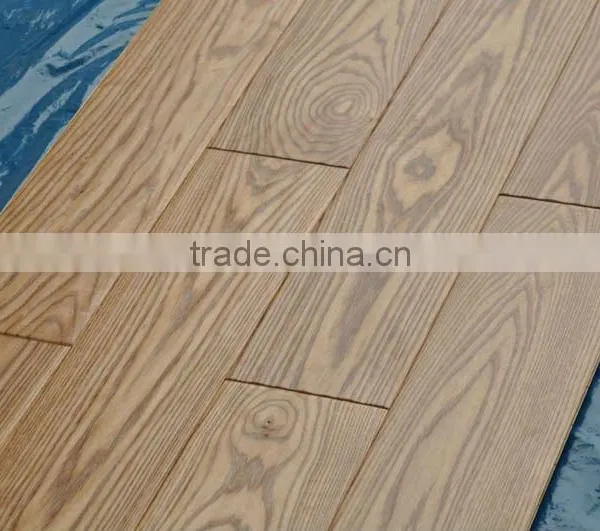 Stained Ash Radiant Heat Solid Wooden Floor