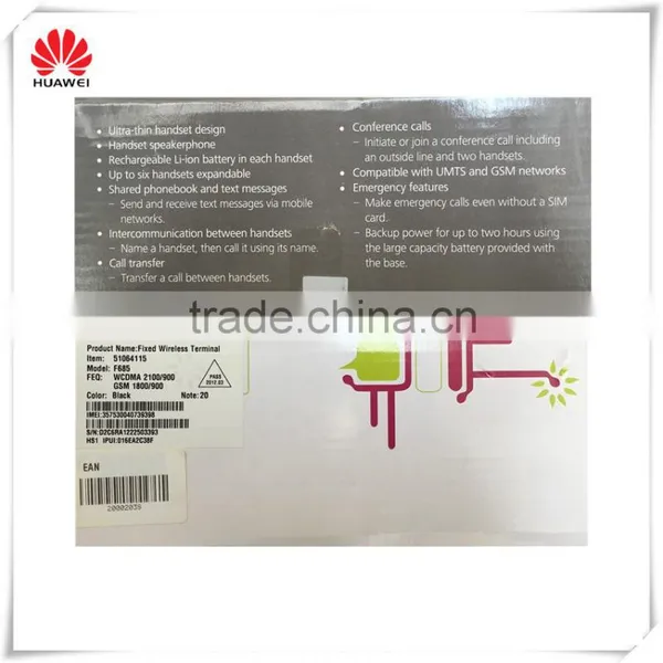 Original New HUAWEI F685 Fixed Wireless Terminal 3G DECT Digital Cordless Phone/Wireless Telephone photo-4