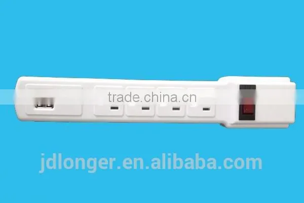 Power Strip With 2 Usb