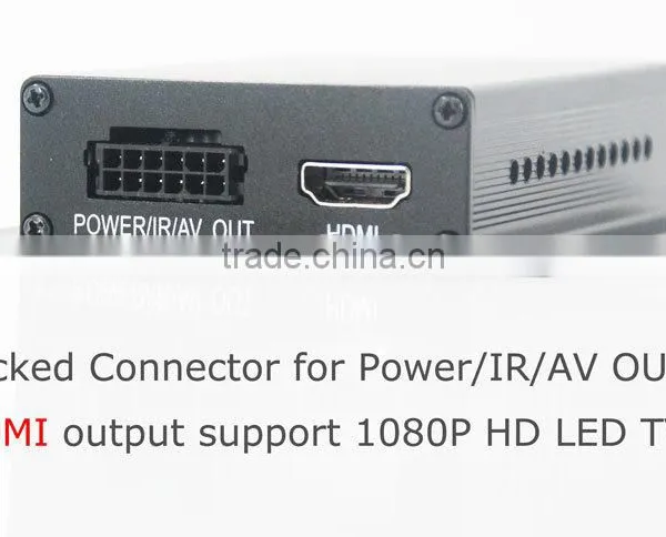 HD DVB-T7000 Car Satellite tv Receiver DVB-T Mpeg4 H.264 One Tuner High Speed photo-2