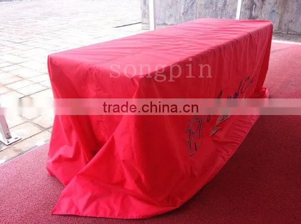 Best Fabric Waterproof for Table Cloth With Custom Logo Priniting photo-3
