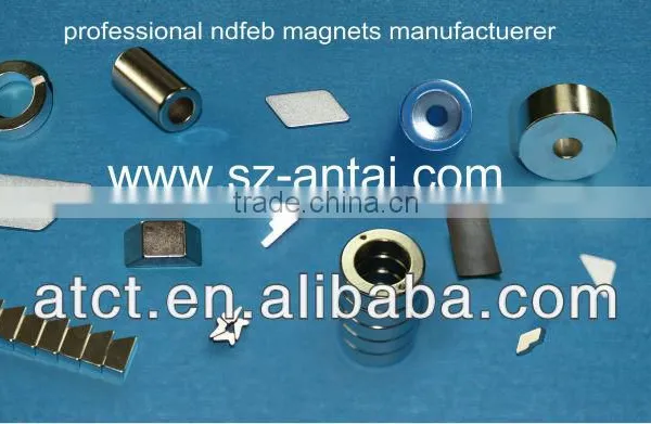 Permanent Triangle Neodymium Magnet / Tiny Magnet / China Rare Earth Magnetic Materials photo-2