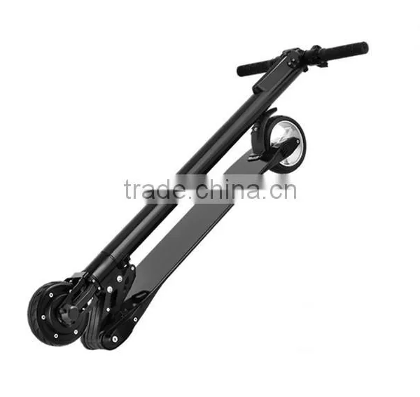 Electric Carbon Fiber Scooter Lightweight Mobility Electric Scooter photo-2
