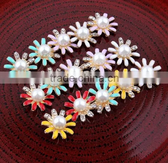 Floral Diamond Accessories Handmade Material DIY Jewelry photo-5