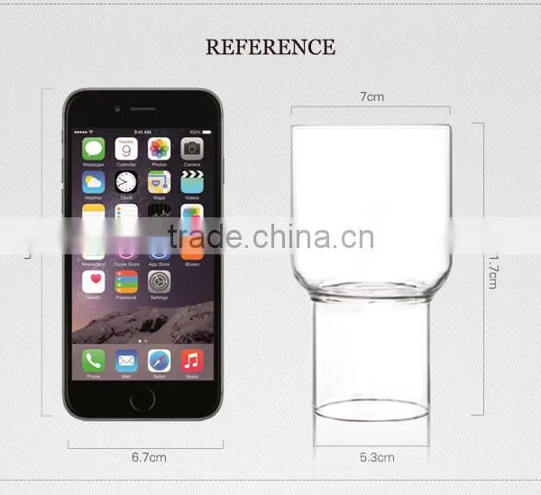 High Borosilicate Heat Resistant Glass Wholesale Glass Liquor Bottles Splitter photo-3