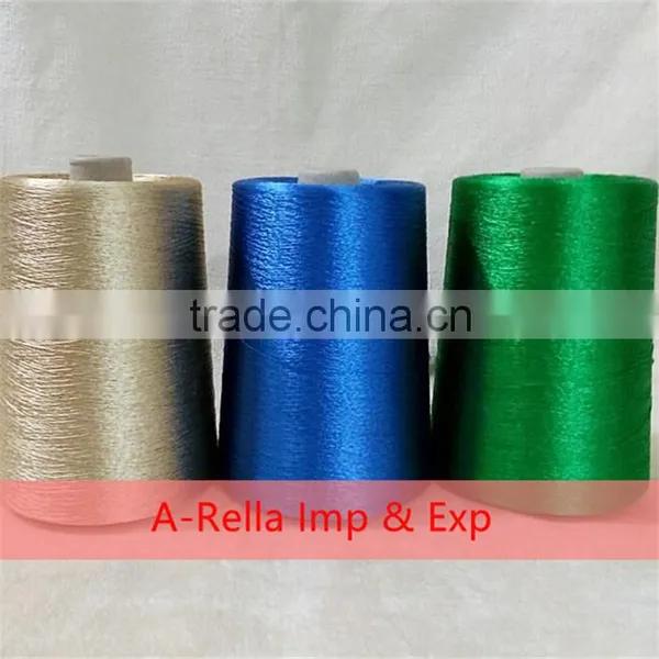 Viscose Rayon Filament Yarn Dyed in Cone 300D Rayon Yarn photo-5