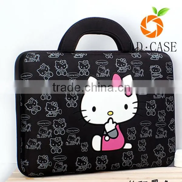 Lovely Hello Kitty Printed Antifriction Cut Style Laptop Sleeve Bags photo-4