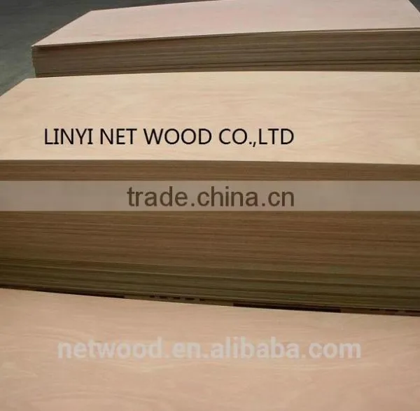 4x8 5mm Indoor Usage Furniture Grade Commercial Okoume Plywood