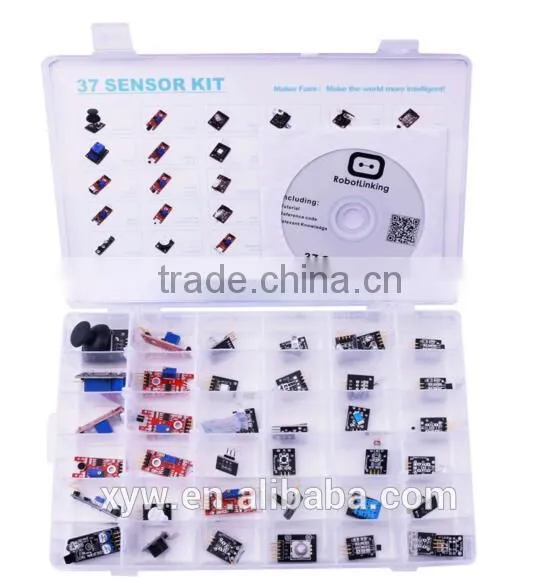 37 IN 1 SENSOR KITS FOR ARDUINO WITH PLASTIC BOX AND CD photo-2