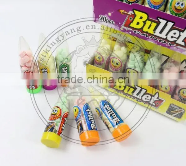 Hard Sweet Press Tablet Candy Filled In Bullet Toys photo-2
