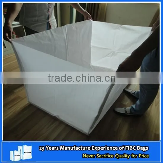 Square 90*90*140cm Bulk Container Liner Bag With Cover photo-2