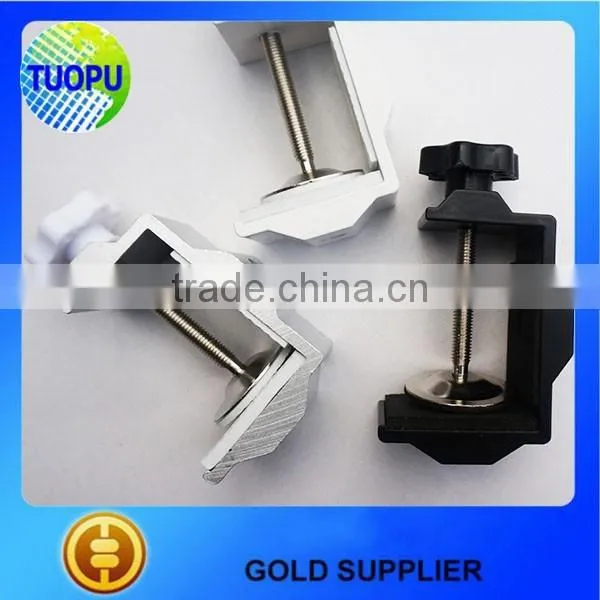 China Customized Aluminum Laptop Table Clamps,aluminum Table Clamps for Light photo-3