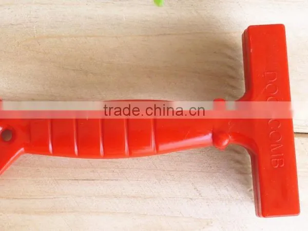 Two Rows Teeth Pet Comb With Special Shape photo-6