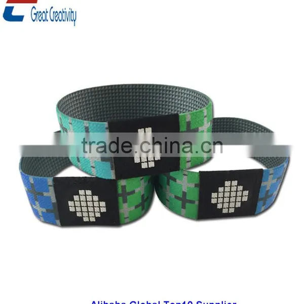 Custom Thin Adjustable Wristband Elastic NFC photo-5