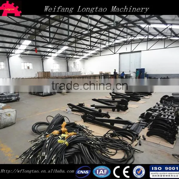 3 Tons Telescopic Crane for Log Trailer With Crane Powered by 3 Point Hitch Tractors photo-6