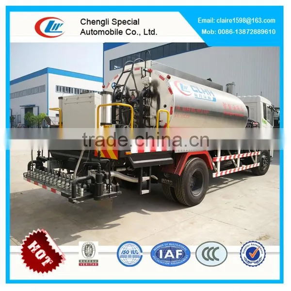 DongFeng 8cbm Asphalt Mixer Truck, Asphalt Distributor Truck,intelligent Asphalt Distributor photo-2