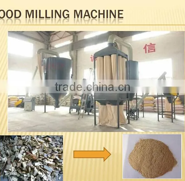 Wood Pulverizer/ Wood Powder Making Machine From Recyclyed Wood and Plant photo-2