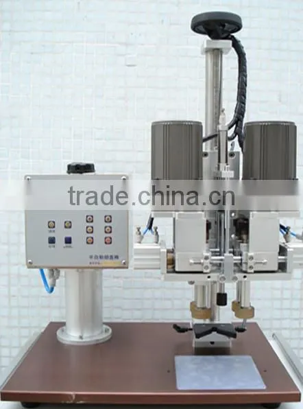 Low Price and High Quality Semi-automatic Special-shaped Cover Block Machine/capping Machine photo-6