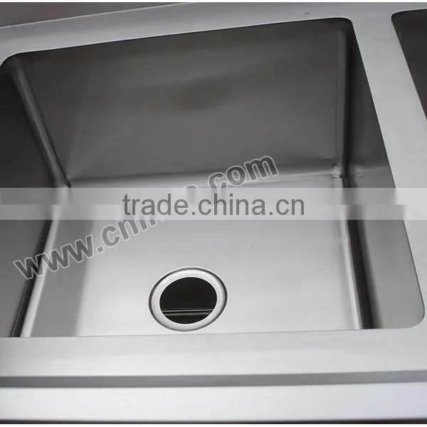Kitchen Sink With Double Drain Board/Kitchen Stainless Steel Sink Work Table/Custom Made Kitchen Sinks photo-4