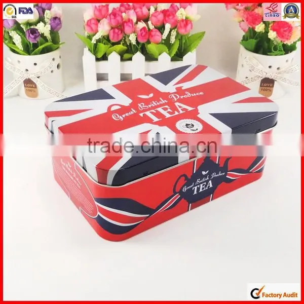 Wholesale Price Gift Packing Decorative Tin Box photo-4