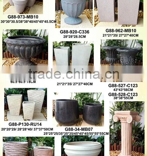 Wonderful Fiberstone Flower Pot, Fiberstone Flower Pot Stand photo-2