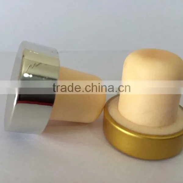 Hot Sale Glass Liquor Bottle Cork Stoppers Synthetic Vodka Cork Wholesale photo-6