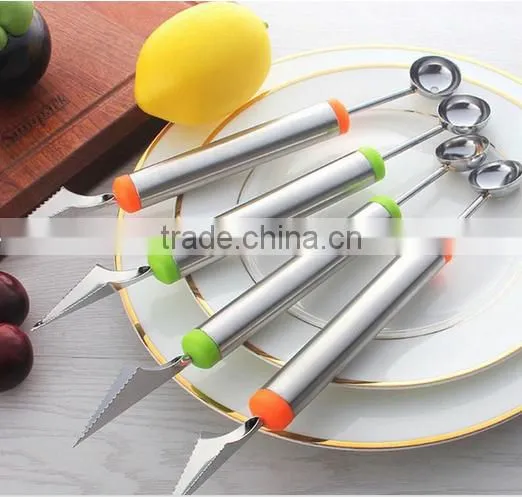 Factory Wholesale Stainless Steel Fruit Melon Scoop Melon Baller photo-5