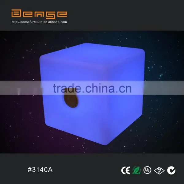 Plastic Rechargeable LED Music Speaker photo-3