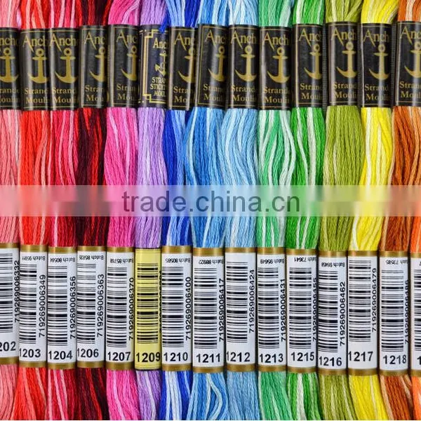 15032001 DIY Kids Crafts Thread for Weaving, Sewing,cross Stitch photo-2