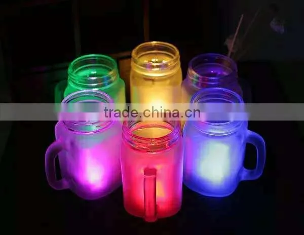 Long Style White Maison Glass Bottle With Straw Hole in the Middle photo-3