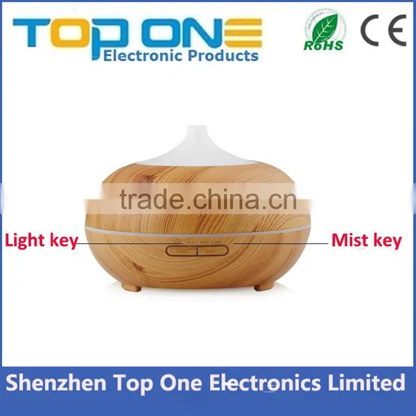 2017 Hot Sale Wooden Grain Home Electric Ultrasonic Aroma Mist Diffuser photo-6