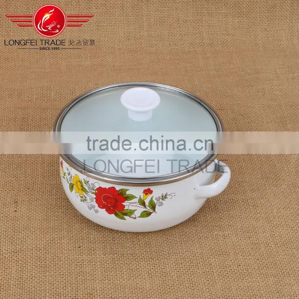 110DG Useful Yiwu Wholesale 3pcs Steel Enamel Casserole photo-5