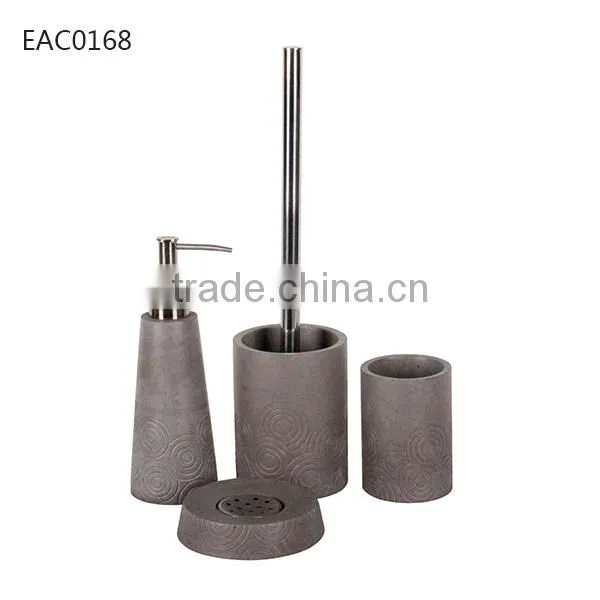 Hand Showers Bathroom Faucet Accessory Type Concrete Material Bath Set photo-3
