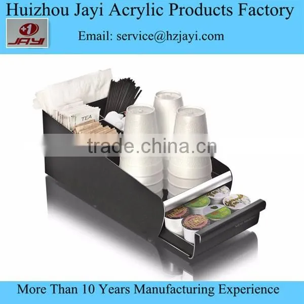 Wholesale Acrylic Salt and Pepper Set With Napkin Holder photo-3