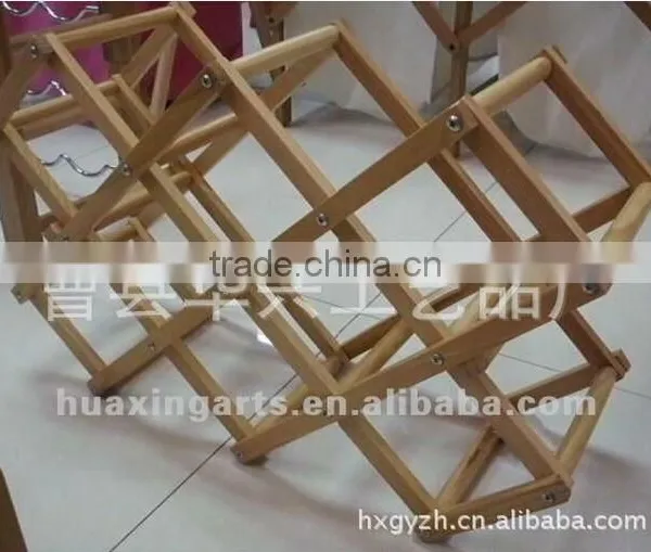 Wooden Wine Rack for Home or Bar photo-3