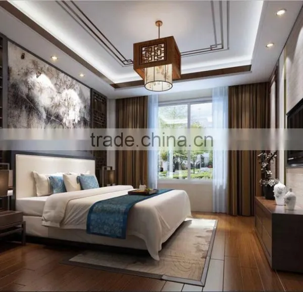 BISINI Latest Chinese Style Wood Design in Bedroom photo-2