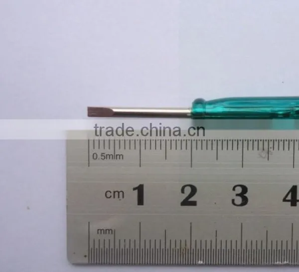 Promotional Small 2.0*45mm Mini Plastic Screwdriver photo-3