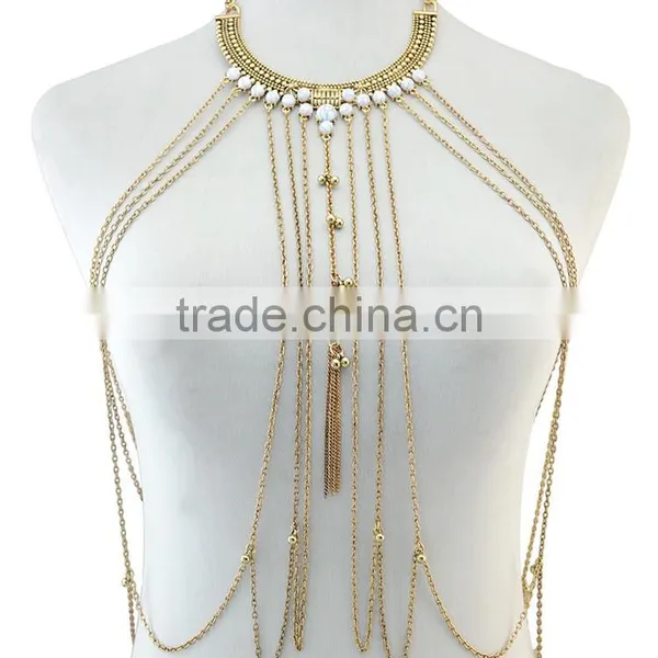 2016 Hot Sale New Alloy Long Chain Body Jewelry for Women Accessories photo-2