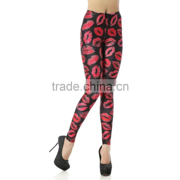 2016 New Fashion Women Sport Legging Sexy Yoga Sublimation Push up Leggings photo-2