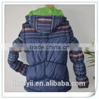 WOMEN LADY'S PRINT PUFFY JACKET photo-2