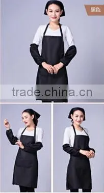 Cute Apron Custom LOGO Print Ads Kitchen Chef Coffee Hotel Men and Women Overalls photo-5